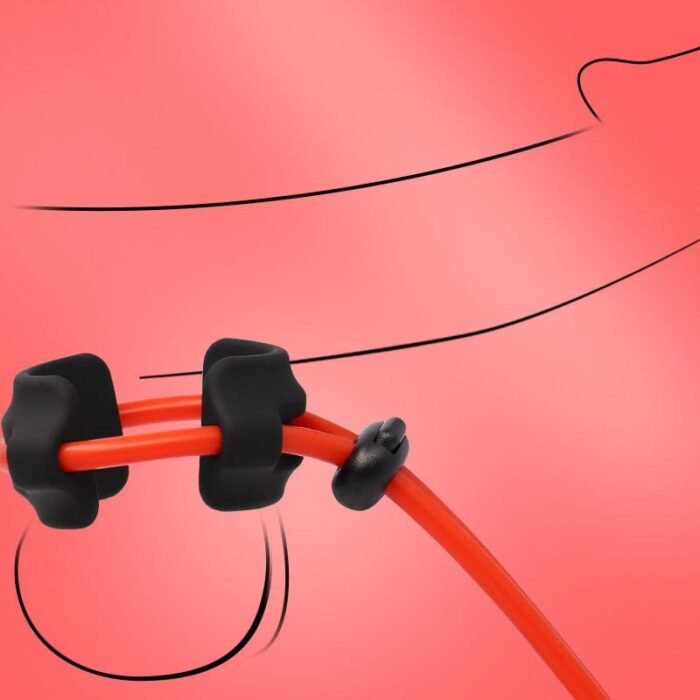 Lovesvibe Verstellbarer Penisring aus Silikon Sex-Spielzeug für Penis und Hoden