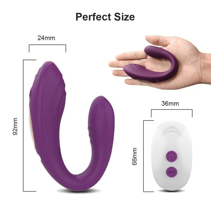 Lovesvibe Vibration für Frauen Sex Spielzeug mit 10 Vibrationmodi G-Punkt Klitoris Vibratoren mit Fernbedienung