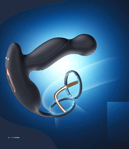 MizzZee Prostata Massage für Männer mit 10 Vibrationen Anal Vibrator Dildo Analkugeln Sex Spielzeug für die Männer