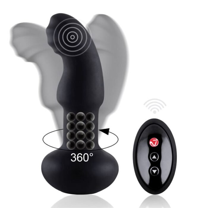 Nomi Tang Pluggy RC Analvibratoren mit 5 Vibrations und 5 Rotations Sex Spielzeug für die Männer Frau Paare Anal Toys