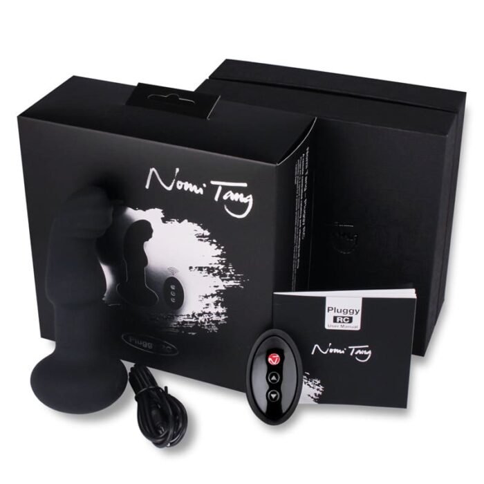 Nomi Tang Pluggy RC Analvibratoren mit 5 Vibrations und 5 Rotations Sex Spielzeug für die Männer Frau Paare Anal Toys
