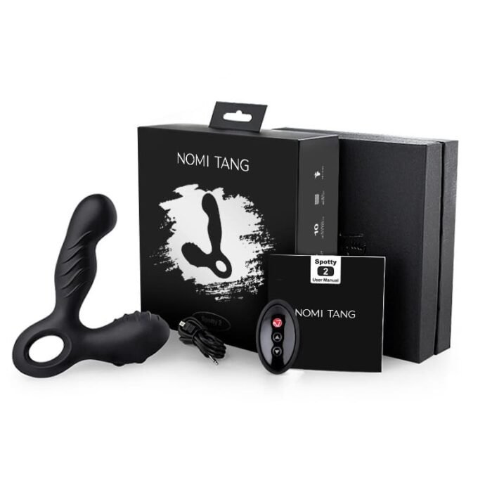 Nomi Tang Spotty 2 Anal Vibrator mit 5 Vibrations und 3 Rotations Sex Spielzeug für die Manner Anal Dildo