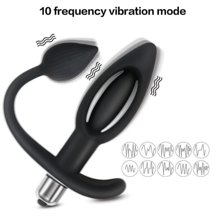 ORISSI Anal Plug Analvibratoren für Mann mit 10 Vibrationen Buttplug Sex Toys