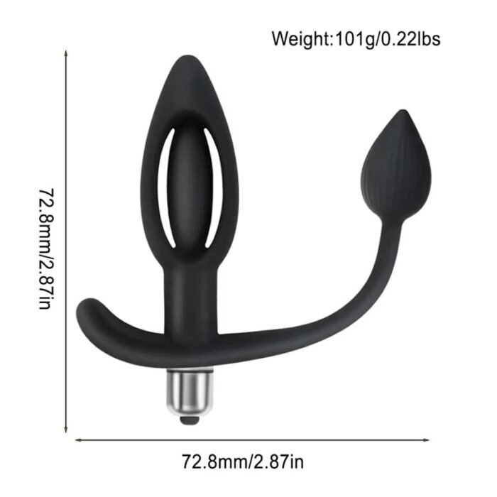 ORISSI Anal Plug Analvibratoren für Mann mit 10 Vibrationen Buttplug Sex Toys