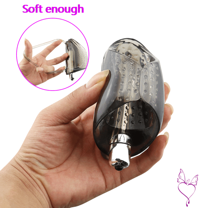 Penisring Vibrator Penishülle Sex Spielzeug für die Männer Silikon Cockring Vibratoren mit Hoden Vibrierende