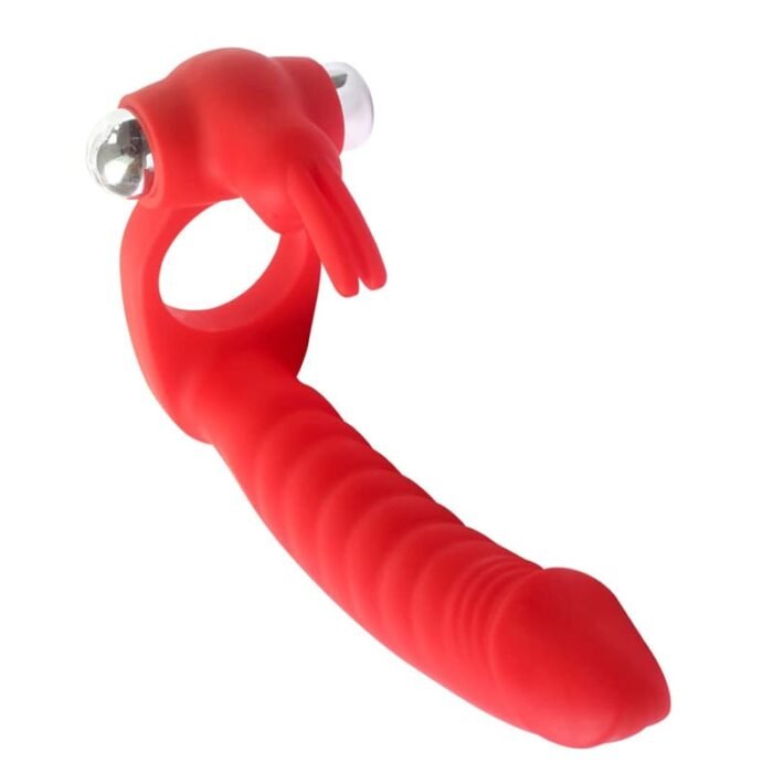 Rabbit Anal Dildo und Penisring mit 7Vibrationsmodi Sexspielzeug Sex Spielzeug für die Männer Paare
