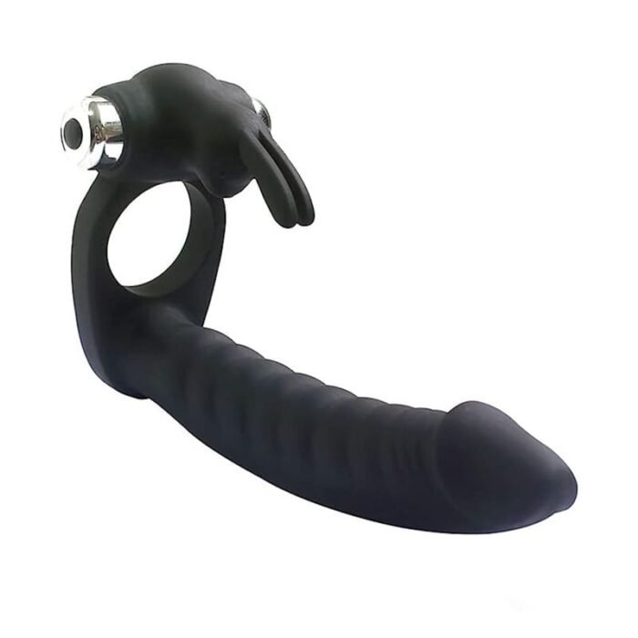 Rabbit Anal Dildo und Penisring mit 7Vibrationsmodi Sexspielzeug Sex Spielzeug für die Männer Paare
