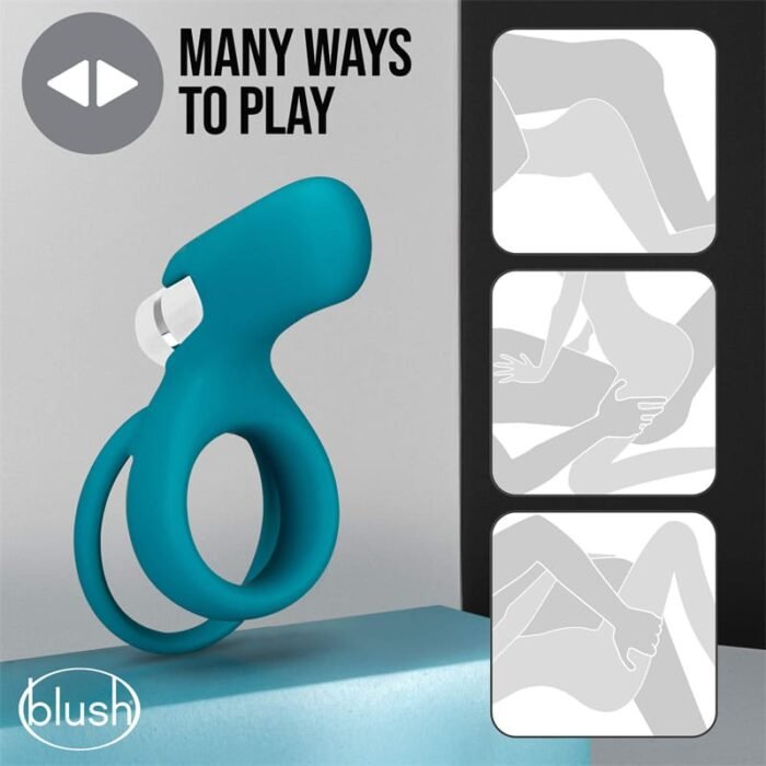 Rabbit Penisring Vibrator Sex Toys mit 10 Vibrationsmodi Silikon Cockring Sexspielzeug für Paare Extrem