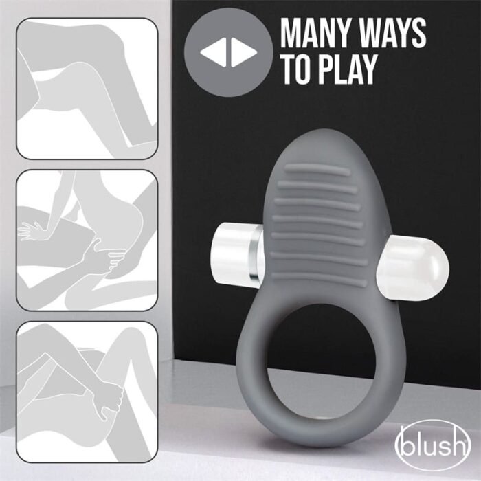 Rabbit Penisring Vibrator Sex Toys mit 10 Vibrationsmodi Silikon Cockring Sexspielzeug für Paare Extrem