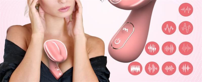 Rosa G-Punkt Vibrator Mini Vibration für Frauen mit 10 Vibrationsmodi Clitoral Stimulator Sex Spielzeug für die Frau