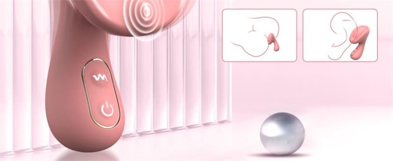 Rosa G-Punkt Vibrator Mini Vibration für Frauen mit 10 Vibrationsmodi Clitoral Stimulator Sex Spielzeug für die Frau