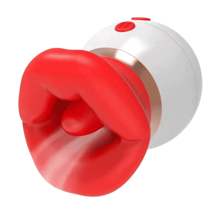 Rose Zungenvibrator mit 10 Vibrations 10 Zungenlecken 3 Saugmodi Klitoris Stimulator für Sie Sexspielzeug