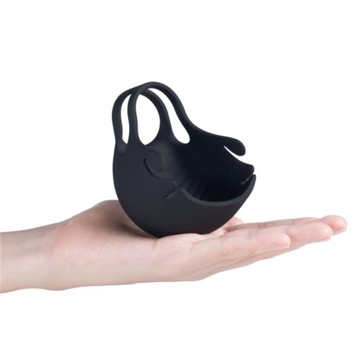 S-HANDE S274 Cockring Vibrator 9 Vibrationsmodi Silikon Penisinge Sextoy für Paare mit Fernbedienung