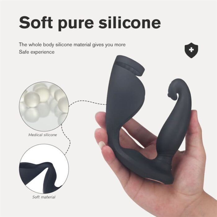 S-HANDE S341 Analvibratoren mit 9 Vibrationen Anal plug Dildo mit Penisring Sexspielzeug für die Männer