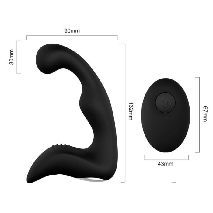 S-HANDE SHD-010 Prostata Vibrator für Männer mit 9 Vibrationsmodi Analvibratoren Analdildo Sex Toy