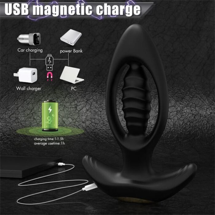 S-HANDE SHD-S322 Anal Vibrator Prostata Stimulation mit 9 Vibrations Analplug Sex Spielzeug für Paare Buttplug Sextoys