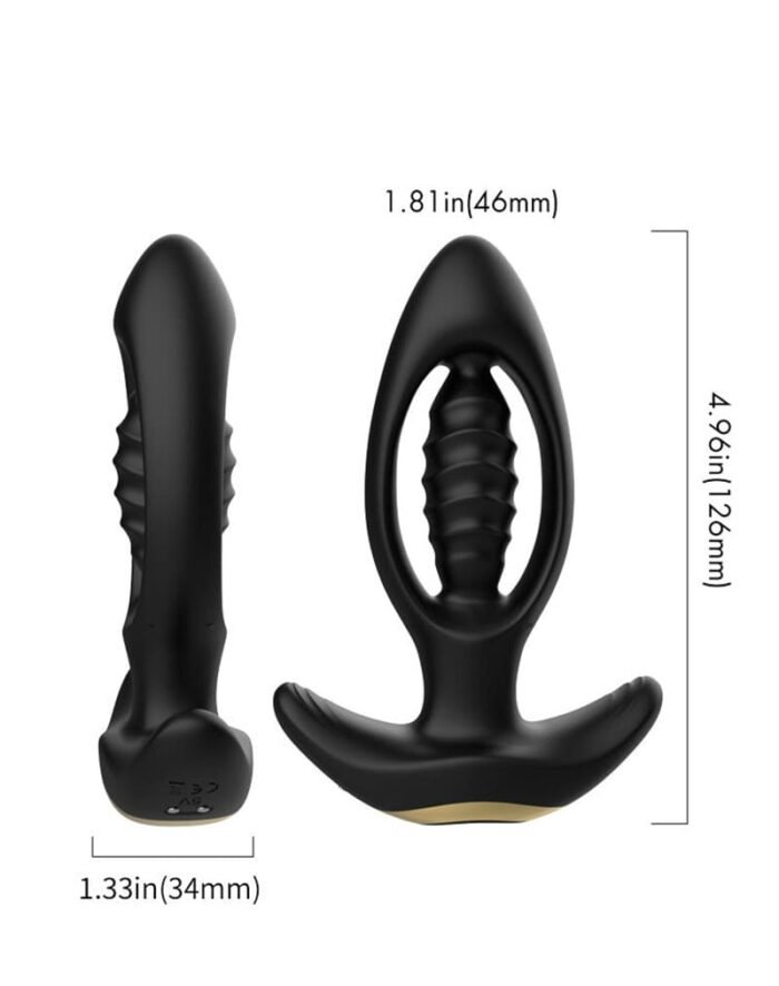 S-HANDE SHD-S322 Anal Vibrator Prostata Stimulation mit 9 Vibrations Analplug Sex Spielzeug für Paare Buttplug Sextoys