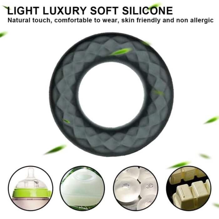 Silikon Cockring Vibrator Penisring mit 10 Vibrationsmodi Cock-Ring für Männer und Paare mit Fernbedienung