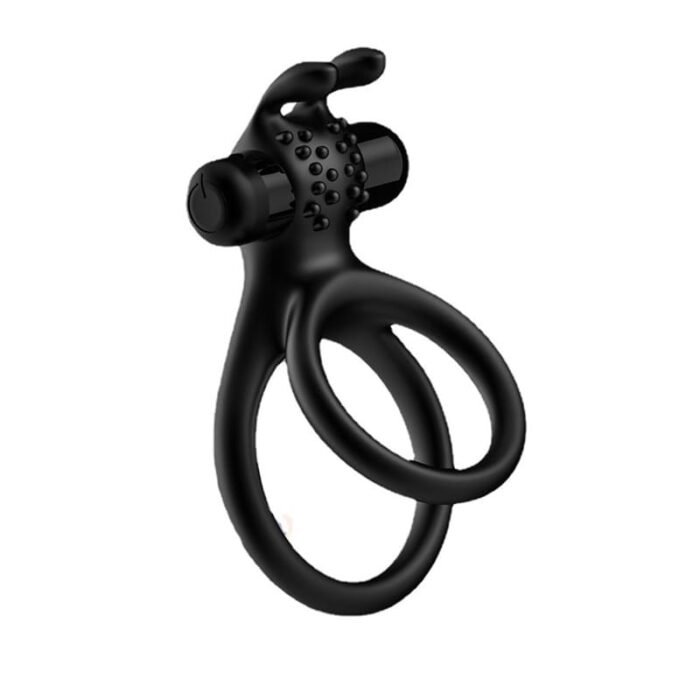 Silikon Penisring mit Vibrator für Cock Hodenring Extrem Potenzsteigerung Erektionshilfe