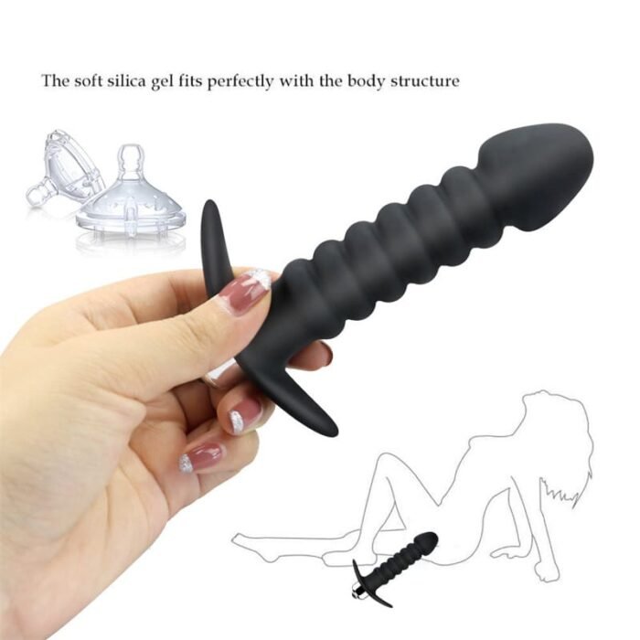 Silikon Prostatavibrator Für Männer mit 10 Vibrationsmodi Analvibratoren Sex Spielzeug für die Paare Anal Toys