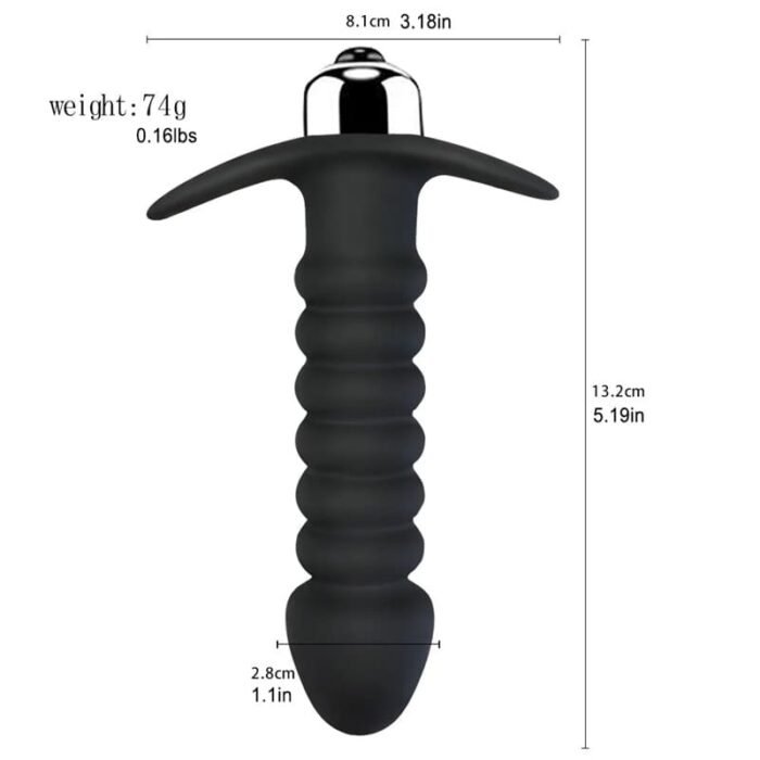 Silikon Prostatavibrator Für Männer mit 10 Vibrationsmodi Analvibratoren Sex Spielzeug für die Paare Anal Toys