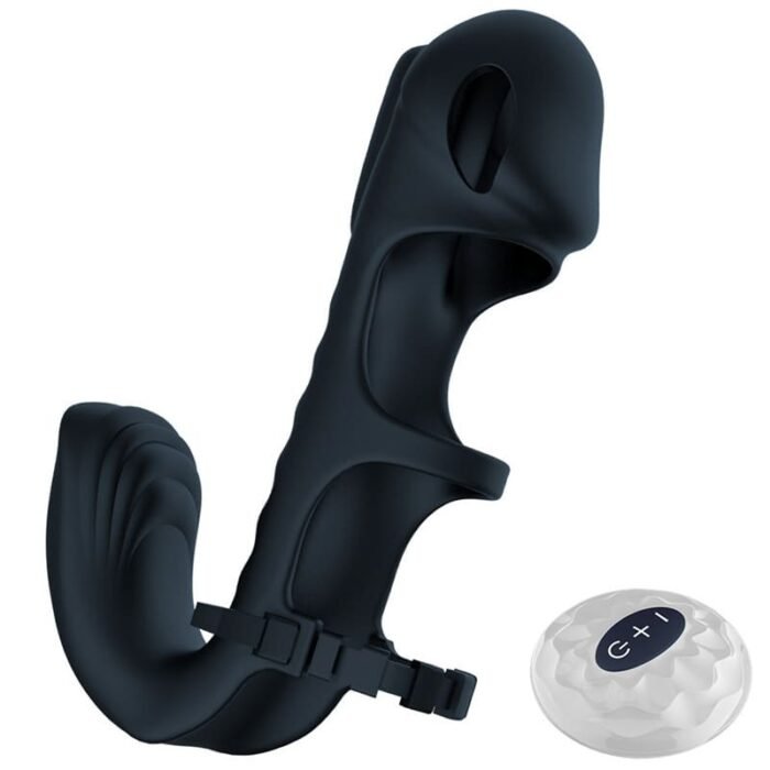 Vibrierender Penisring mit 7 Vibrationsmodi Cockring Erotisches Sexspielzeug Mann Paar Frau mit Fernbedienung