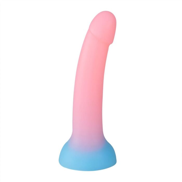 16CM Leuchtender Anal Dildo Flüssiger weiches Silikon Dildo für Frauen G-Punkt Analdildo