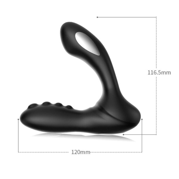 Electric Shock Gladiator Vibrating Prostate Massager mit 8 Vibrations & FernbedienungAnalvibratoren für Mann