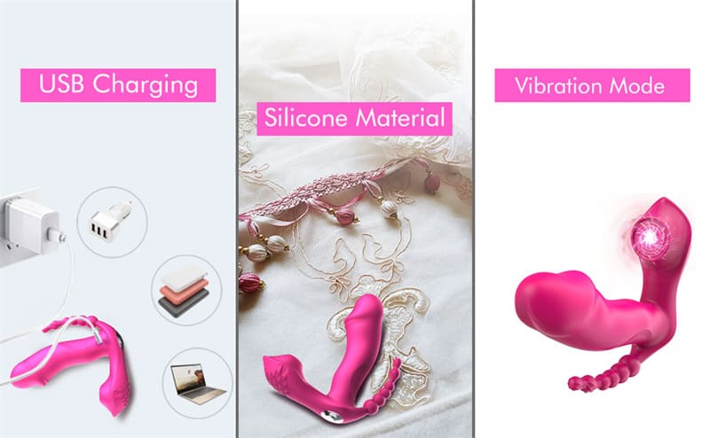 Fox M6 G-Punkt Vibrator Sexspielzeug Vibratoren für sie Klitoris, 7 ModiAnalvibratoren mit Analkugeln & Klitoris Sauger