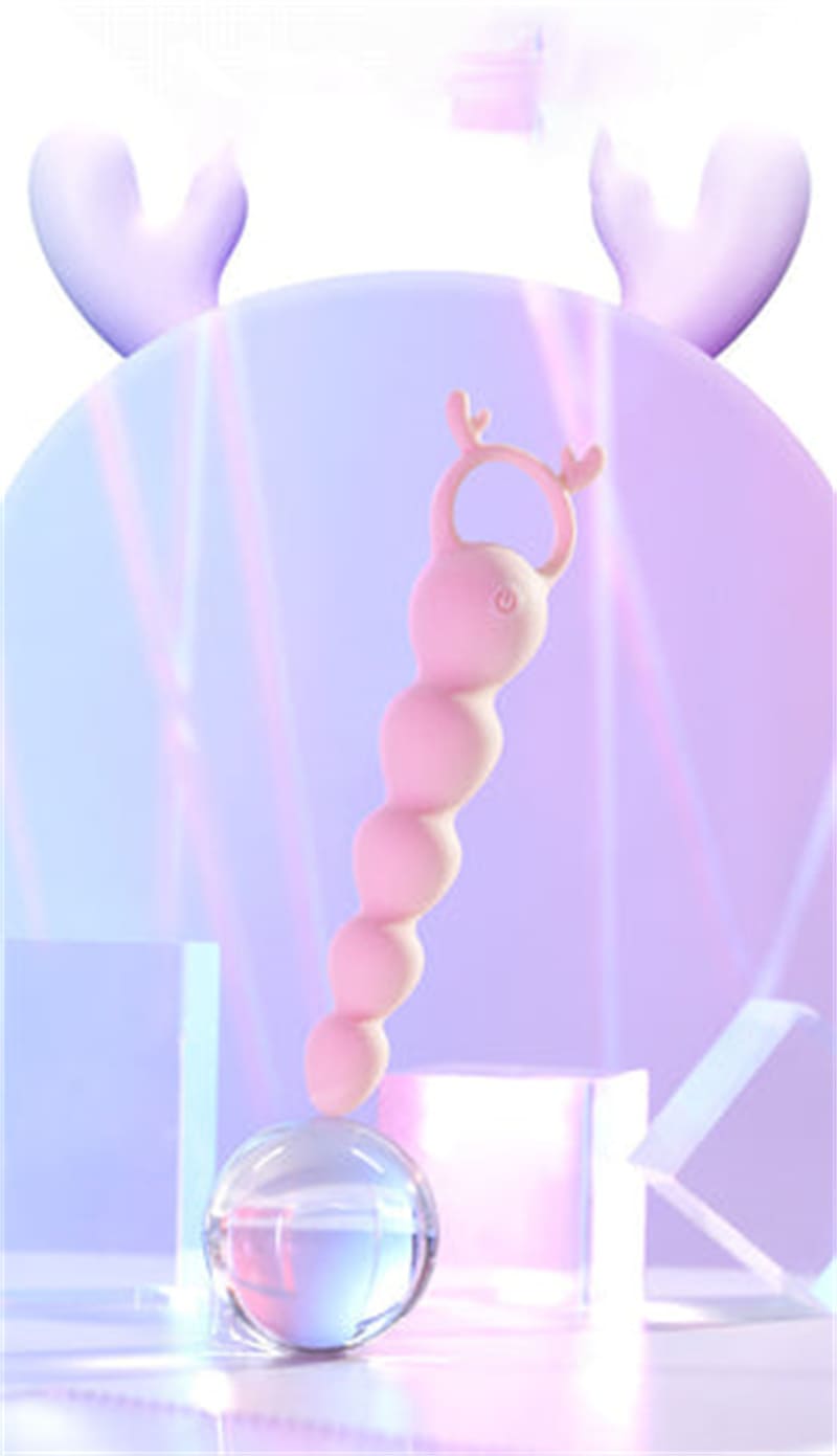 Heart-beating Fawn Analkugeln Vibrator mit 12 Vibrationsmodi G-Punkt Prostata Stimulator für Frauen Paare
