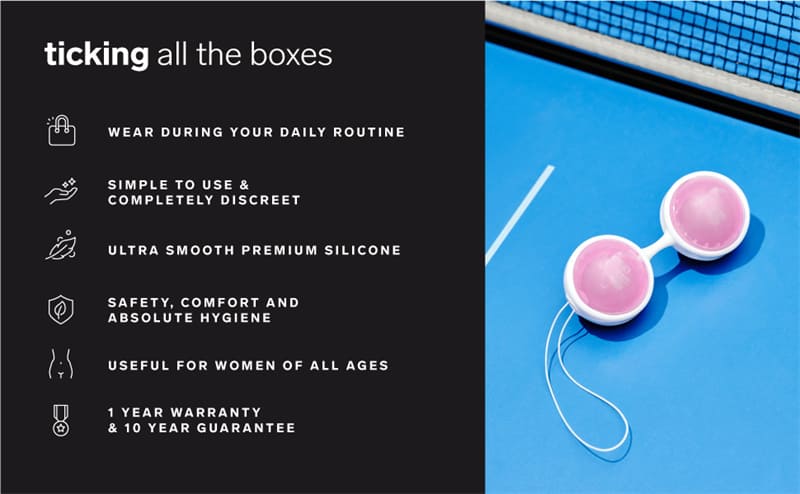 LELO Beads Classic Kegel Balls für die Frauen Paare Hochwertige Übungsbälle aus Silikon mit Schnur 3 LELO Beads Classic Kegel Balls für die Frauen Paare Hochwertige Übungsbälle aus Silikon mit Schnur