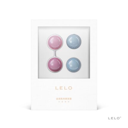 LELO Beads Mini – Small Kegel Balls für Frauen und Anfänger Silikon Ben Wa Balls