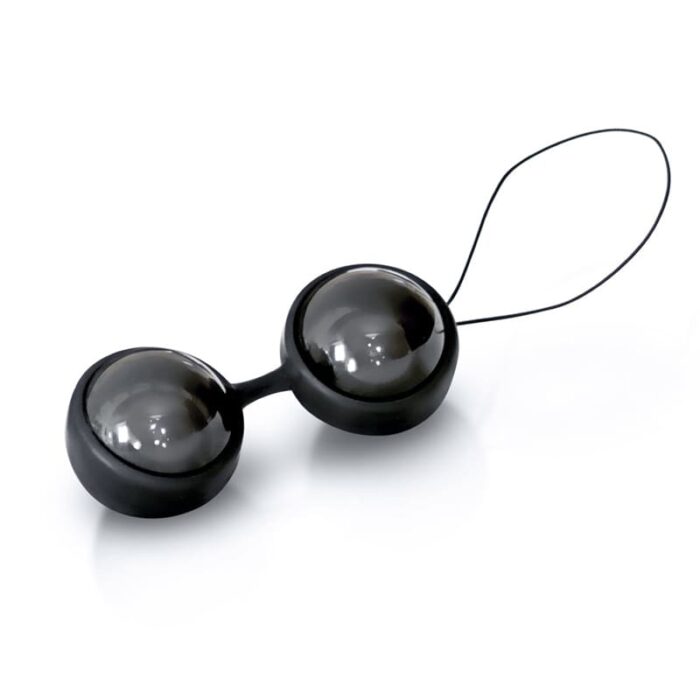LELO Beads™ Noir Analkugeln aus Silikon in der Premium Edition für das weibliche Training – Perfekt für Mehr Lust