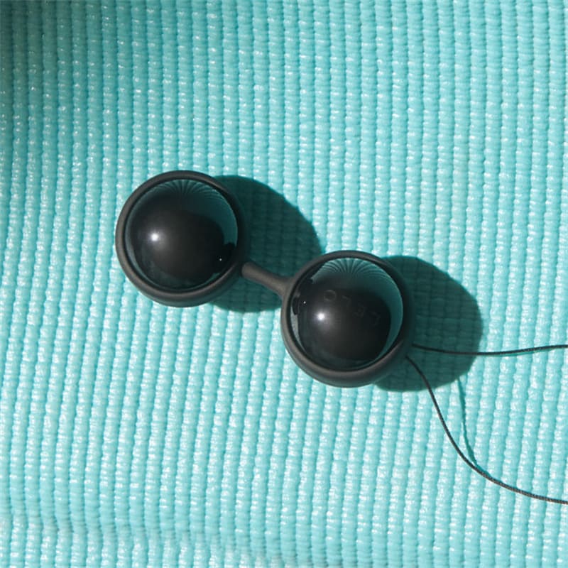 LELO Beads™ Noir Analkugeln aus Silikon in der Premium Edition für das weibliche Training – Perfekt für Mehr Lust