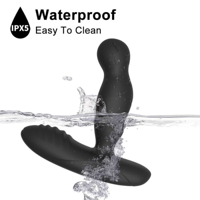 LEVETT Elektroschock Analvibratoren Prostata Stimulation Männer mit 19 Vibration & Rotation Buttplug für Paare Extrem Sex