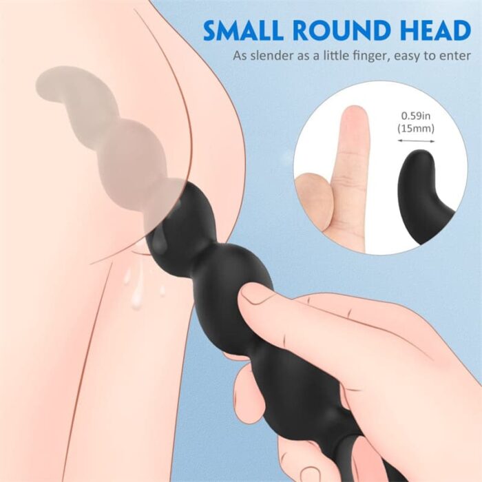 S-HANDE S281 Analkugeln Analkette für Mann Extra Lang 275mm Anal Dildo aus Silikon SM Sexspielzeug