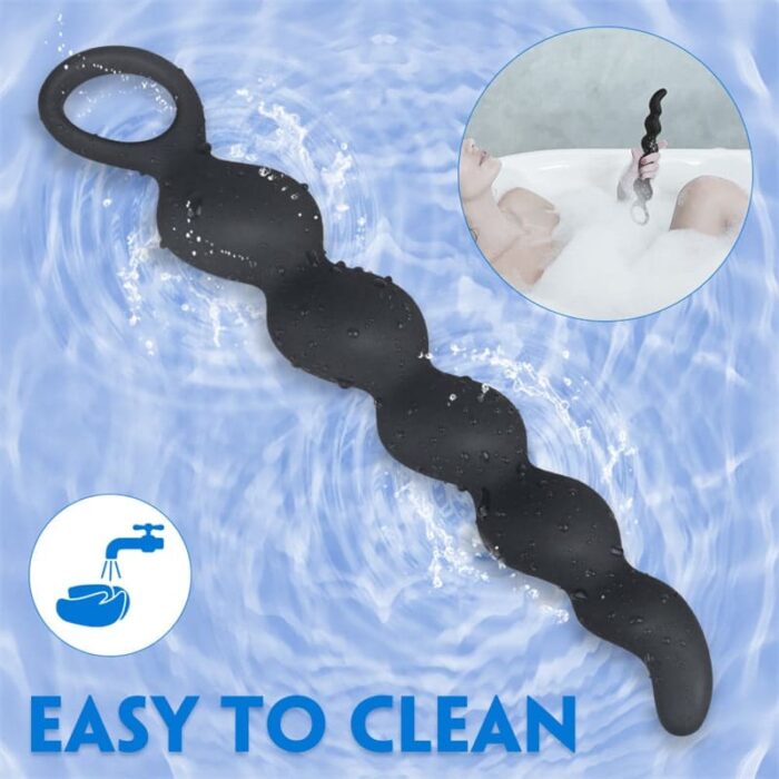 S-HANDE S281 Analkugeln Analkette für Mann Extra Lang 275mm Anal Dildo aus Silikon SM Sexspielzeug