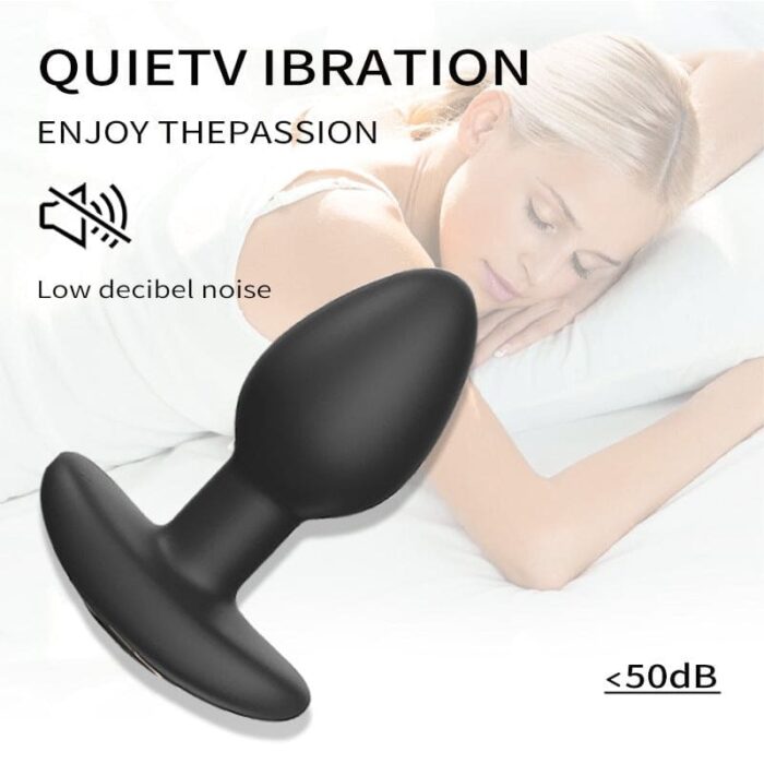 Lovesvibe 10 Frequenzen Elektrische Silikon Anal Plug Analvibratoren für Mann mit Fernbedienung