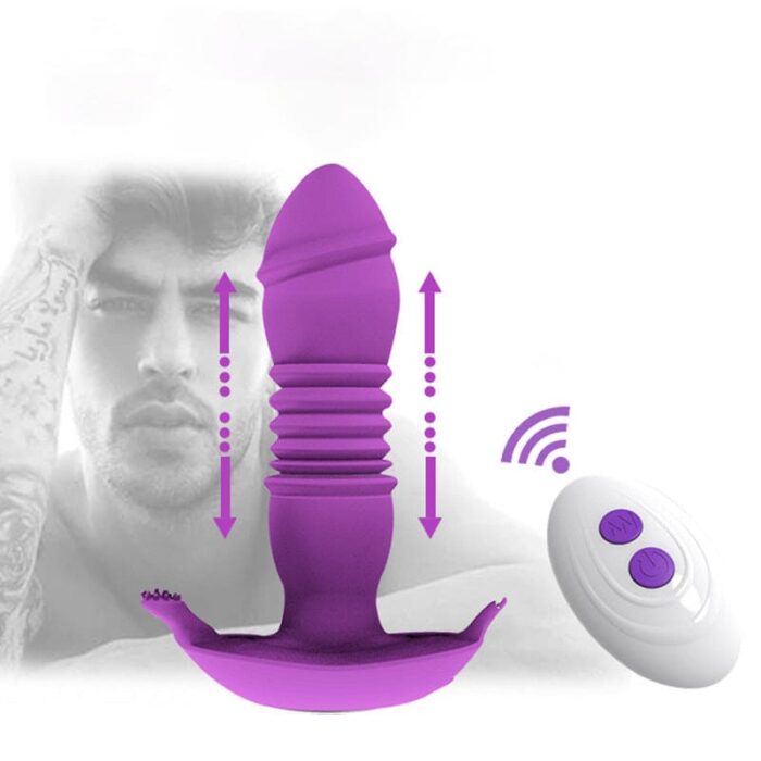 Lovesvibe Anal Dildo Vibratoren Analplug mit 7 Vibrations Prostata Stimulator Sexspielzeug Für Paare Männer Frauen