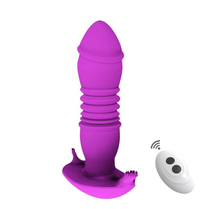 Lovesvibe Anal Dildo Vibratoren Analplug mit 7 Vibrations Prostata Stimulator Sexspielzeug Für Paare Männer Frauen