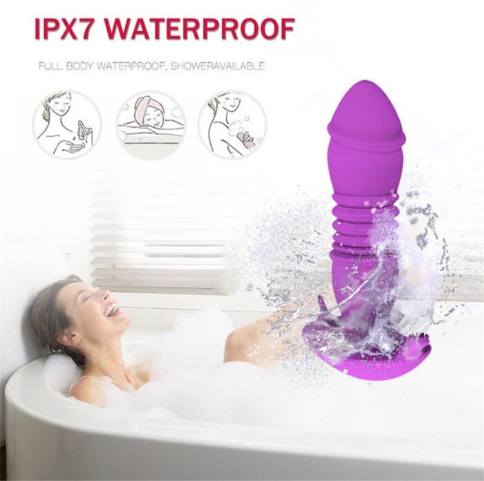 Lovesvibe Anal Dildo Vibratoren Analplug mit 7 Vibrations Prostata Stimulator Sexspielzeug Für Paare Männer Frauen