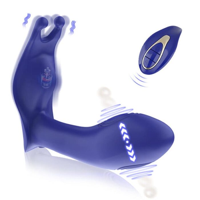 Lovesvibe Analvibratoren Sex Spielzeug für Paare mit 10 Vibrationmodi und Fernbedienung Prostata Stimulation Männer
