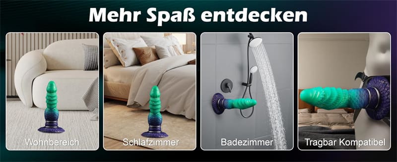 Lovesvibe Monster Dildo Aufblasbarer Fantasy Knot Dildo Fantasy Knot Dildo für Fetisch BDSM Analsex Groß Anal Dilatator