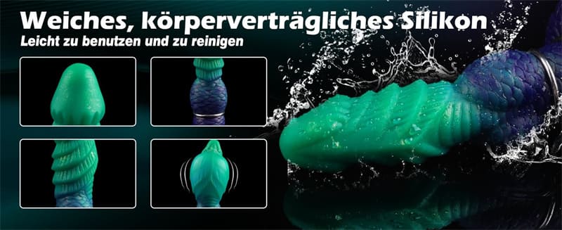 Lovesvibe Monster Dildo Aufblasbarer Fantasy Knot Dildo Fantasy Knot Dildo für Fetisch BDSM Analsex Groß Anal Dilatator