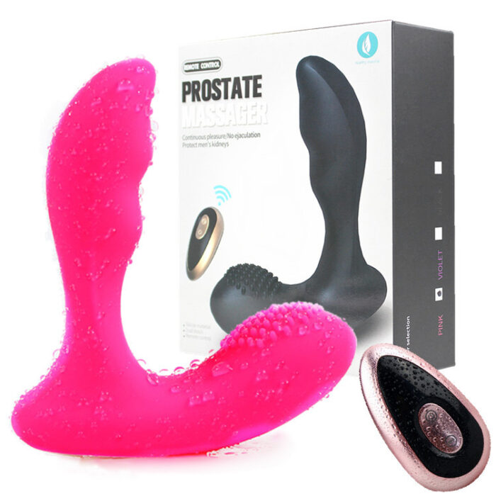 Lovesvibe Prostata Vibratoren Buttplug mit 12 Vibrations Analvibratoren für Männer