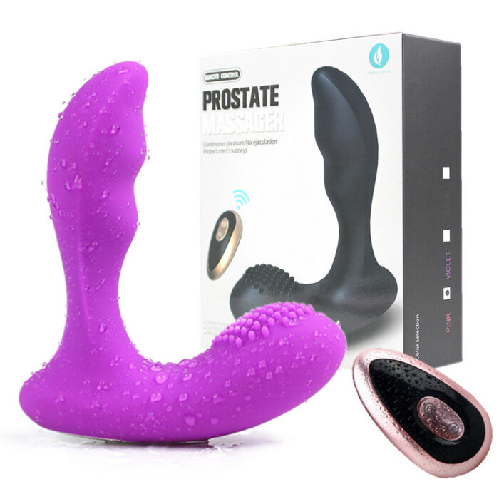 Lovesvibe Prostata Vibratoren Buttplug mit 12 Vibrations Analvibratoren für Männer