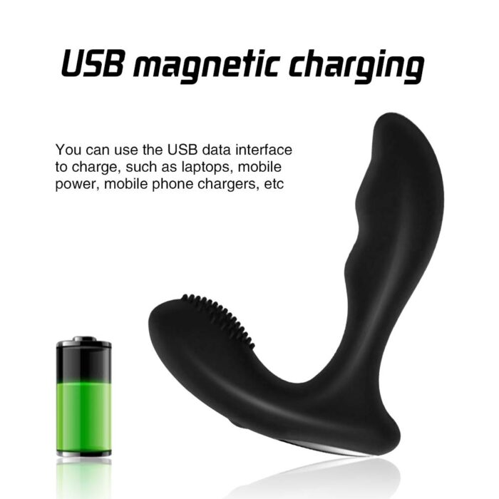 Lovesvibe Prostata Vibratoren Buttplug mit 12 Vibrations Analvibratoren für Männer