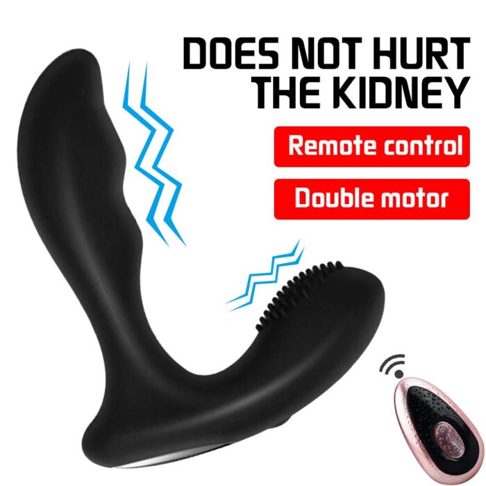Lovesvibe Prostata Vibratoren Buttplug mit 12 Vibrations Analvibratoren für Männer