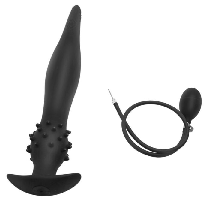 Lovesvibe Superlang Inflatable Plugs mit Pumpe 26cm Verstellbar Riesen Dildo Aufblasbar Analplug