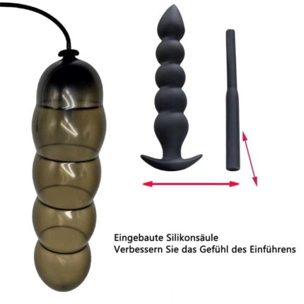 Lovesvive Super Große XXL Aufblasbarer Analplug für Vagina Anus Expansion mit Abnehmbarer Pumpe Fetisch SM Analsex-4